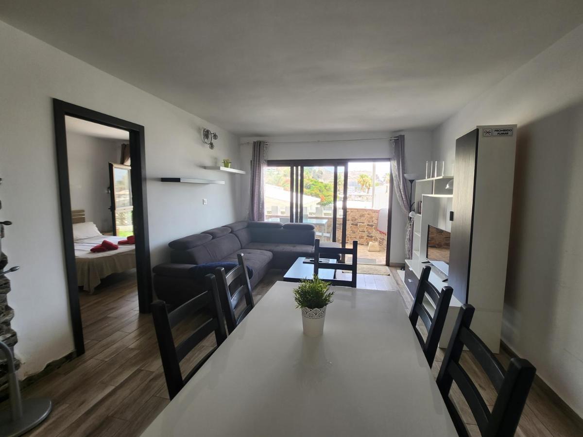 Modern Ground Floor Apartment , A Few Steps From The Beach Mogán Eksteriør billede